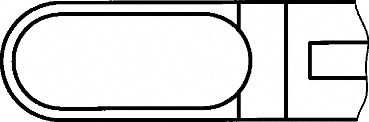 LINE DRAWING FF767R-Aesculap Article Picture (Media Manager)