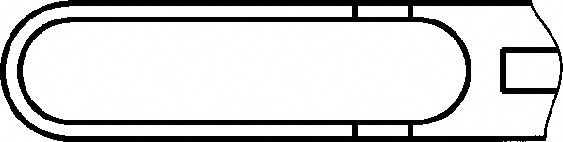 LINE DRAWING FF774R, JJ-160-03-M-Aesculap Article Picture (Media Manager)