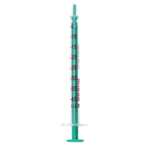 Injekt® 40 Solo-Insulin syringe for U-40 Insulin without needle