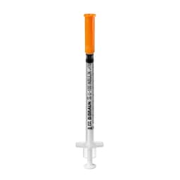 Omnican® N-Insulin syringe with integrated needle