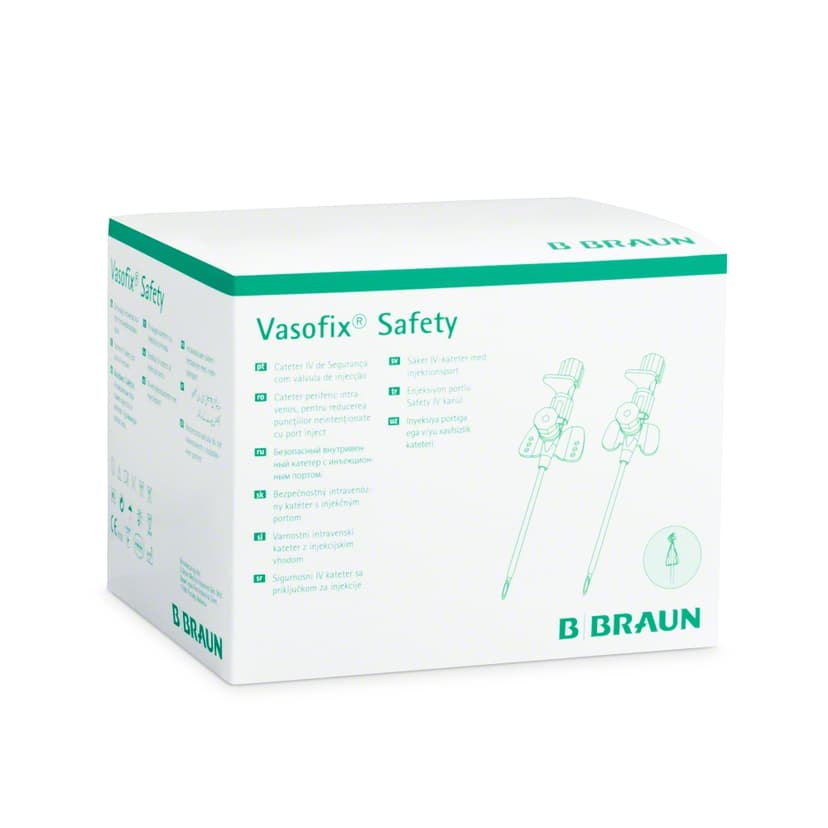 Vasofix® Safety-IV catheter with injection port